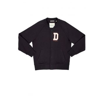 Jacheta baseball cu inchidere cu capse -