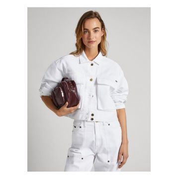 Jacheta crop cu nasturi Frankie