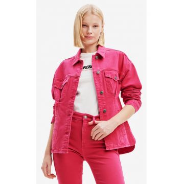 Jacheta din denim regular fit -