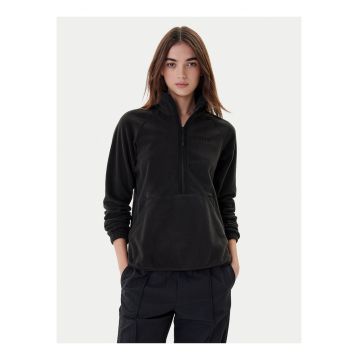 Jacheta sport dama -  neagra - 100% poliester reciclat - croiala regular fit -
