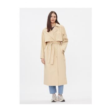 Trench dama  bej