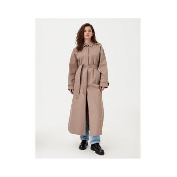 Trench dama  culoare bej