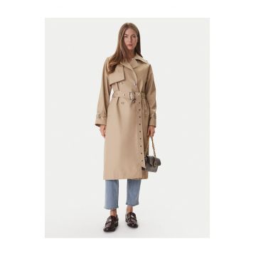 Trenci Femei -  68% bumbac - 32% poliester - INTL - Bej
