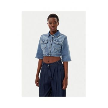 Geaca de blugi dama  albastru - denim -