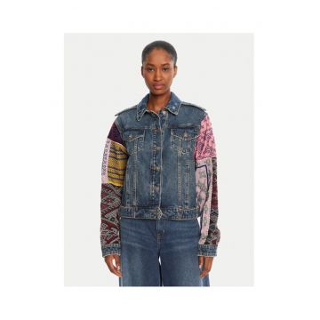 Geaca de blugi dama  colorata - denim
