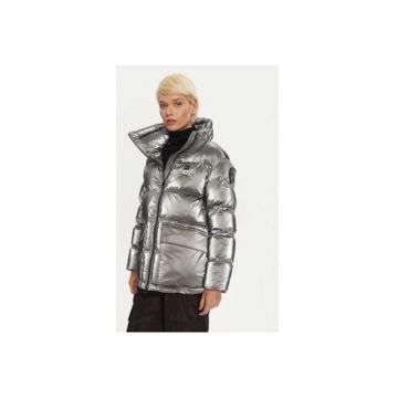 Geaca de iarna dama  24WBLDC02250 - Poliamida - S INTL - Argintiu