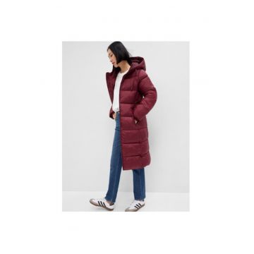 Geaca de iarna dama  724312 - Poliester/Nylon - Visiniu - Visiniu