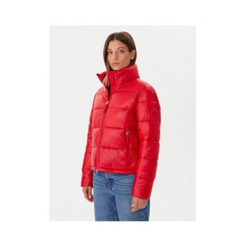 Geaca de iarna dama Joop Jeans - rosie - fabricata din materiale de calitate