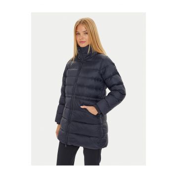 Geaca de puf dama  bleumarin - fabricata din material usor -