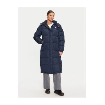Geaca de puf dama  bleumarin - material calduros
