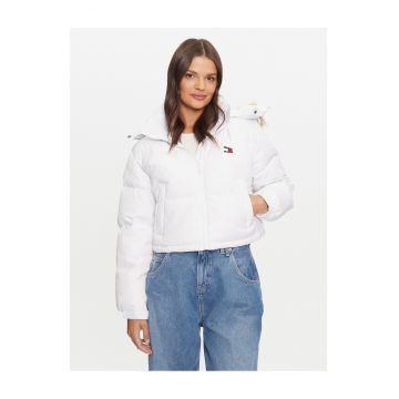 Geaca de puf pentru femei  alb -