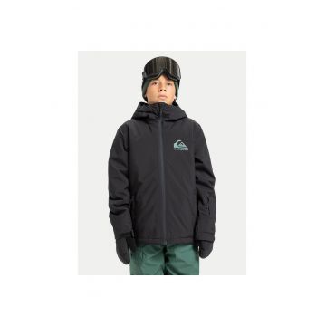 Geaca de snowboard -  poliester - negru -