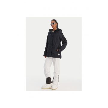 Geaca snowboard -  poliester - negru - pentru femei