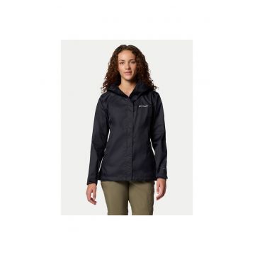 Jacheta sport  neagra - impermeabila - pentru femei -
