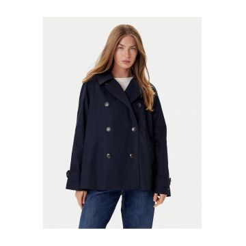 Trenci dama  bleumarin - palton elegant