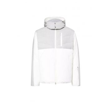 Geaca barbati -  Ski Snow shell - Alb/Gri