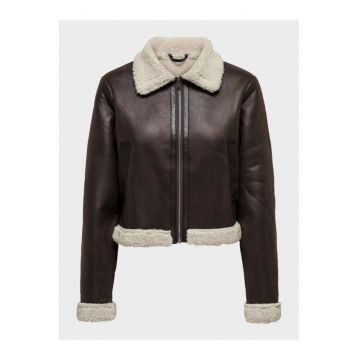 Geaca dama -  303873028 - Piele Ecologica - Maro
