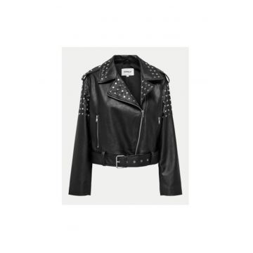 Geaca dama -  607158 - Negru - Piele Ecologica - Negru