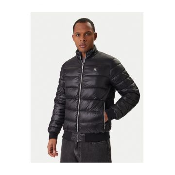 Geaca de iarna barbati -  slim fit - negru - poliamida -