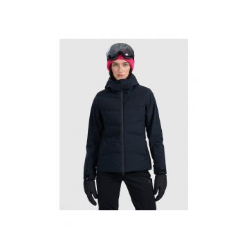 Geaca de schi dama  neagra - membrana 10000 - fusta de zapada - poliester
