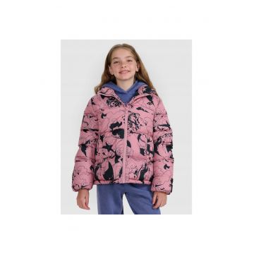 Geaca fete JRAW25TDJAF0748-54A - 4F - Poliester - Roz