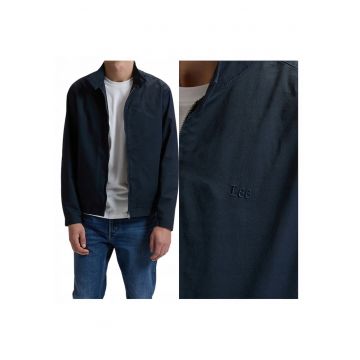 Jacheta Barbati -  Harrington Classic - Marime M - Culoare Albastru - Croi Regular Fit - Inchidere Nasturi - Numar Buzunare 2 - Culoare Albastru