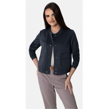 Jacheta bomber usoara cu maneci lungi -  J-Kalia - denim - Albastru denim