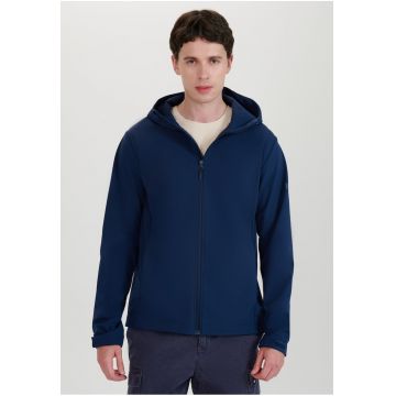 Jacheta Softshell  pentru barbati - rezistenta la vant - membrana NeoDry 5000 - Poliester - Bleumarin
