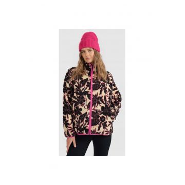 Jacheta sport dama  oversize - guler inalt - poliester