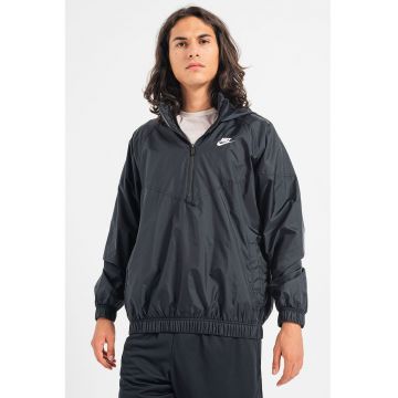Jacheta Sportswear Windrunner - Alb/Negru