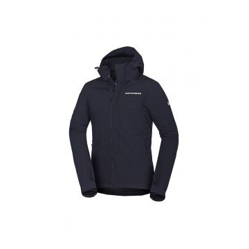 Men's ski jacket insulated DREWIN BU-50091SNW - Negru