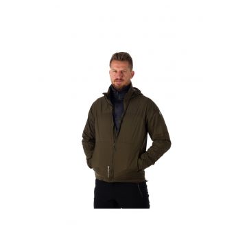 Men's waterproof multisport jacket stowable 2L NORTHKIT - Kaki pal