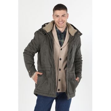 Geaca parka cu gluga Geaca parka cu gluga