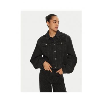 Geaca de blugi dama  gri - denim