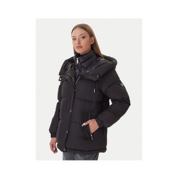 Geaca de iarna dama  negru - fabricata din materiale de calitate