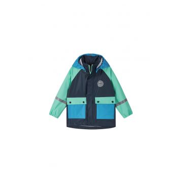 Geaca de ploaie bleumarin pentru copii - Bleumarin