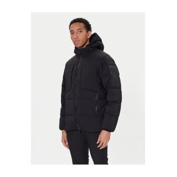 Geaca de puf barbati  neagra - material rezistent -