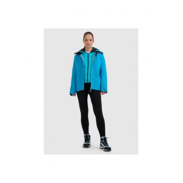 Geaca de trekking  impermeabila - NeoDry 20000+ - albastru - poliester -
