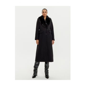 Palton elegant  pentru femei - Negru