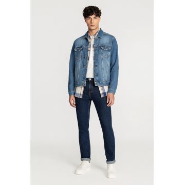 Jacheta regular fit de denim