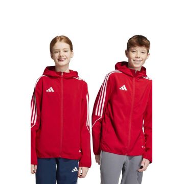 adidas Performance geaca copii TIRO23 L WB Y culoarea rosu