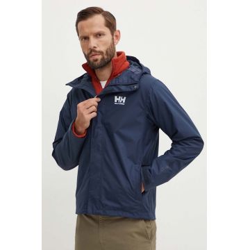 Helly Hansen geaca SEVEN barbati, culoarea albastru marin, 62047