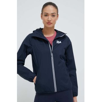 Helly Hansen geacă de ploaie Belfast II femei, culoarea bleumarin 53433