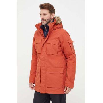 Jack Wolfskin geaca barbati, culoarea rosu, de tranzitie