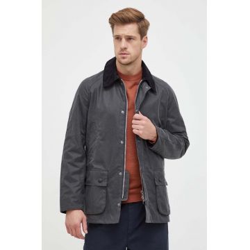 Barbour geaca barbati, culoarea gri, de tranzitie