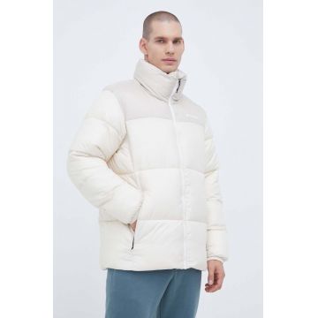 Columbia geacă M Puffect II Jacket bărbați, culoarea bej, de iarnă 2025821