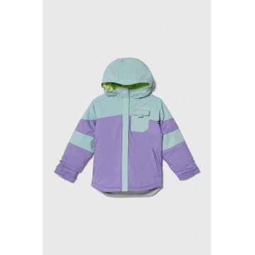 Columbia geaca copii culoarea violet