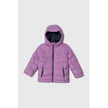 Columbia geaca copii U Pike Lake II Hdd Jacke culoarea violet