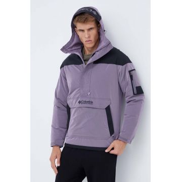 Columbia geaca barbati, culoarea violet, de tranzitie