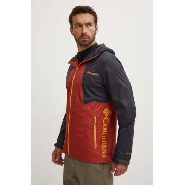 Columbia geacă outdoor Inner Limits II culoarea roșu 1893991-465